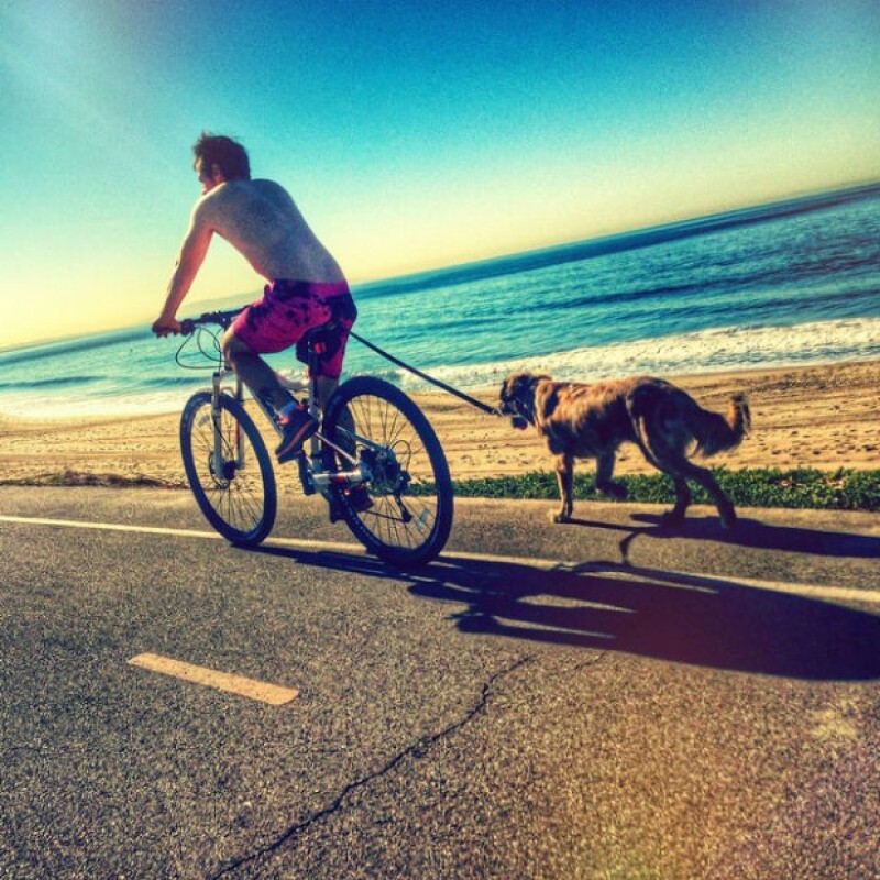 Aislinn considera que salir a disfrutar de un día soleado con Mauricio es el mejor plan.