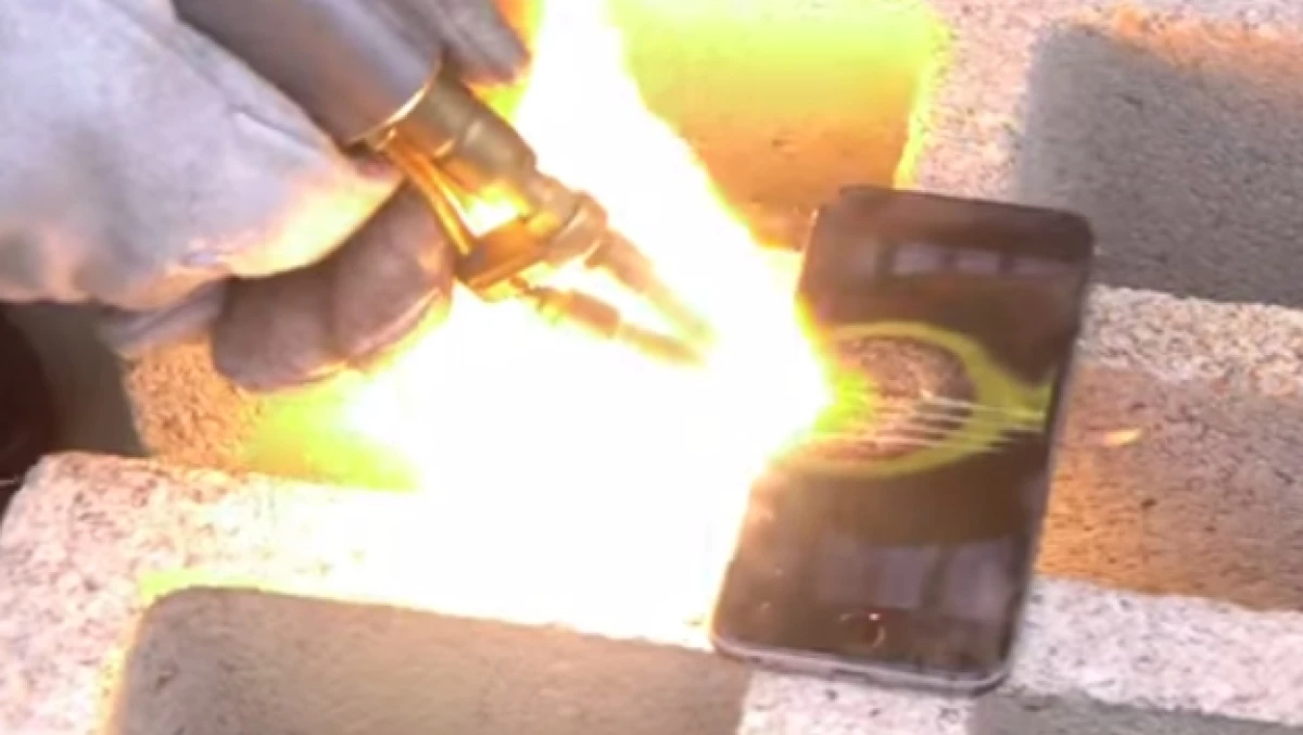 iphone quemado