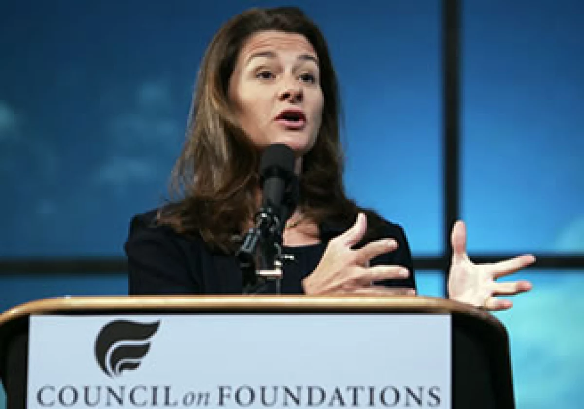 Melinda Gates reveló que Microsoft hace productos para la Macintosh. (Foto: Archivo AP)
