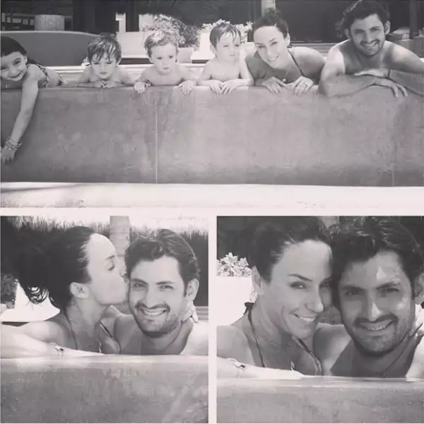 La pareja se comprometió en octubre de 2013.