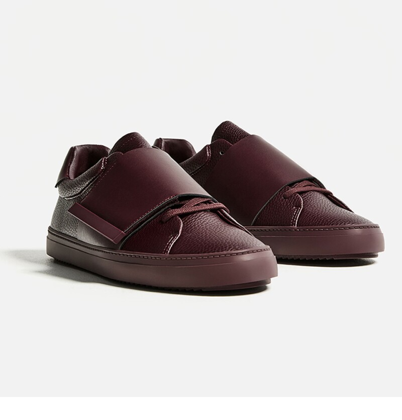 Tenis de piel