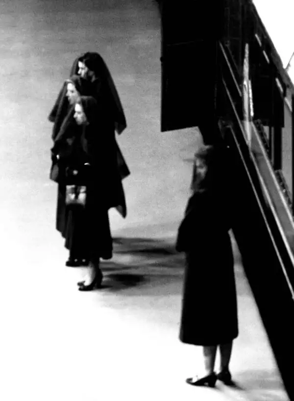 La reina Isabel II, la reina madre y la princesa Margarita