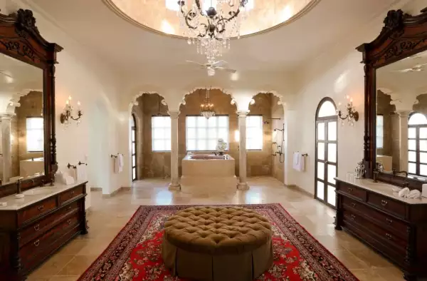 El cuarto de baño.