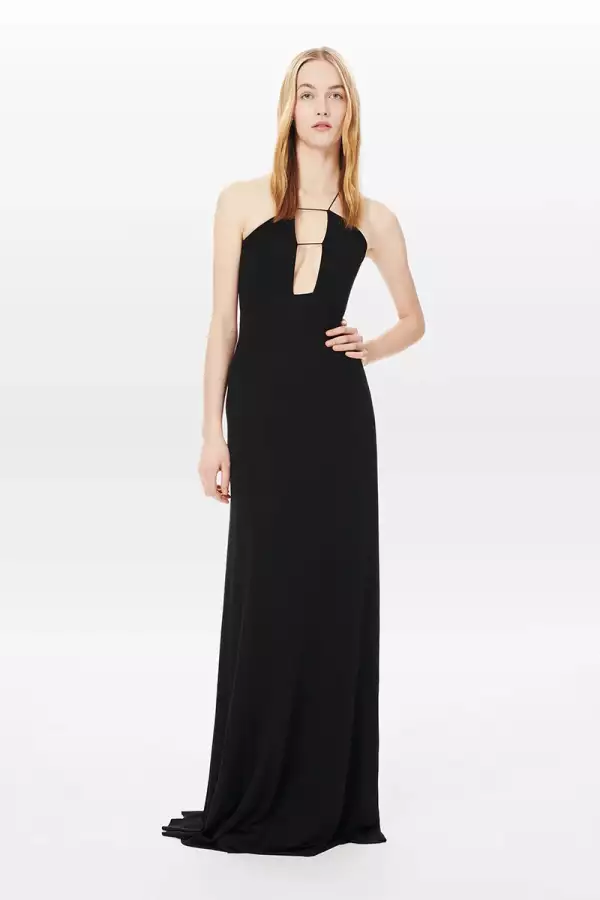 Vestido negro de Victoria Beckham