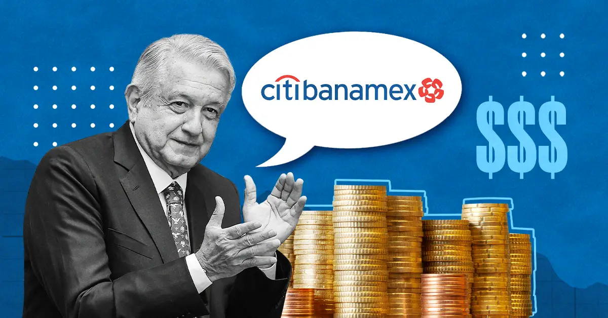 El Gobierno y los mexicanos pueden quedarse con Banamex, afirma AMLO
