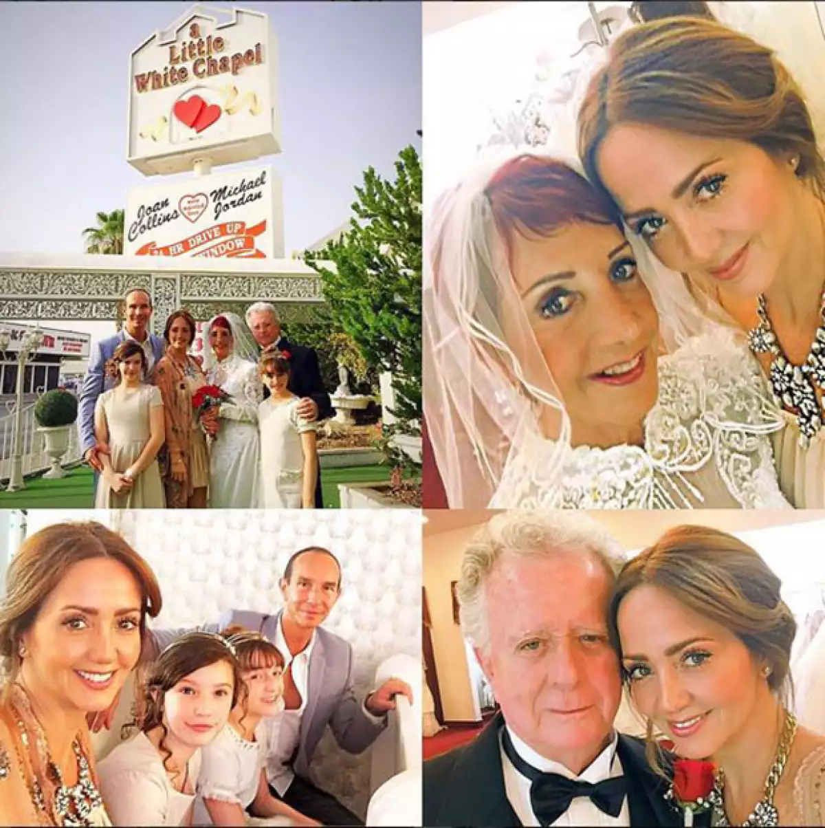 El fin de semana, Juan Legarreta e Isabel Martínez renovaron sus votos en Las Vegas y su hija, orgullosa, compartió en redes sociales su cariño y admiración hacia ellos.