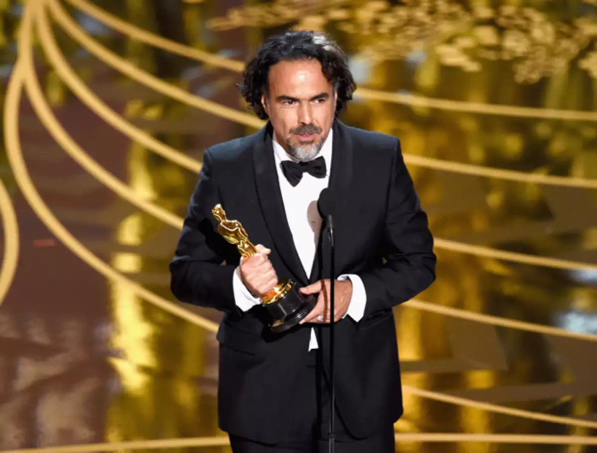 El director mexicano vuelve a ganar el Oscar como "Mejor Director" por su película The Revenant.