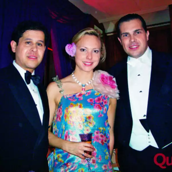 Gerardo Páez, la princesa Desiree de Hohenlohe y Su Alteza Real Charles Phillippe de Orleans, Duque de Anjou