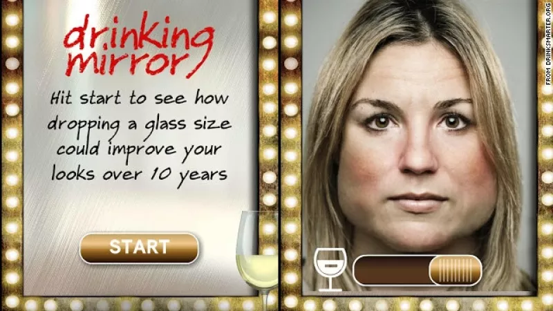 drinking mirror app