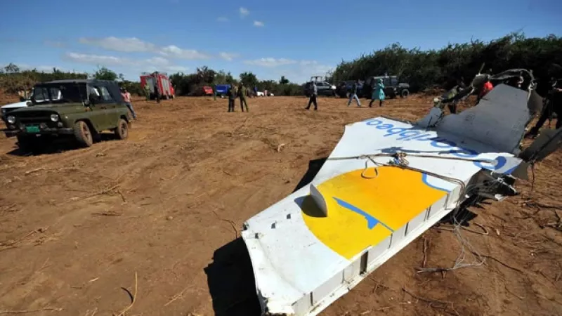 accidente de avion cubano