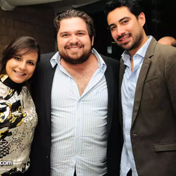 Bárbara Estrada, Alejandro Espíndola y Samy Romero