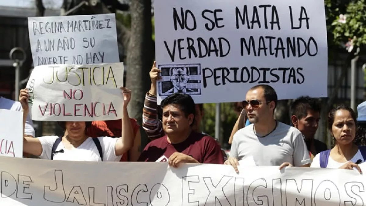 Repudio a la violencia contra periodistas