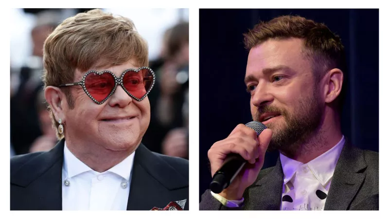Elton John y Justin Timberlake