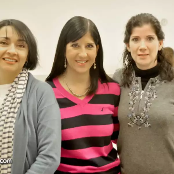 Diana Navarro, Mónica Viades de Maiz Terrera y Aurelia González