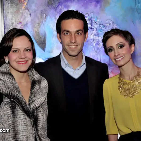 Alejandra Sada de Rodríguez, Octavio Rodríguez y Sonia Gómez de Toussaint