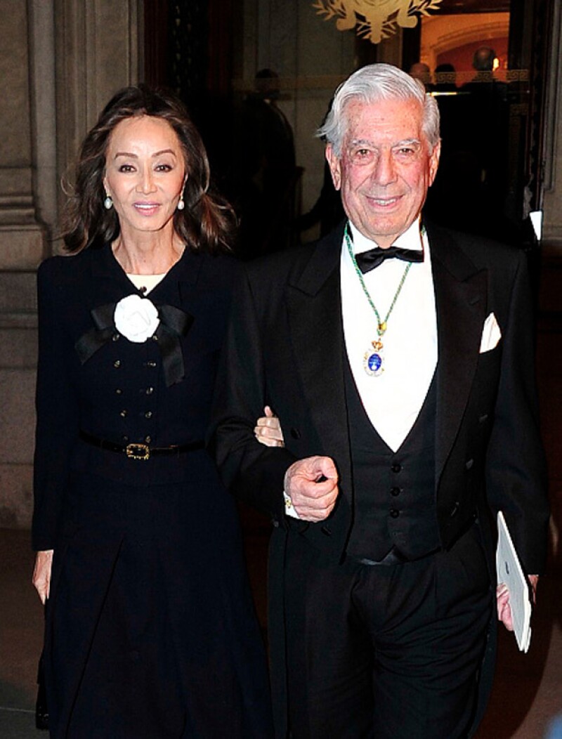 Mario Vargas Llosa e Isabel Preysler llevan casi un año juntos.