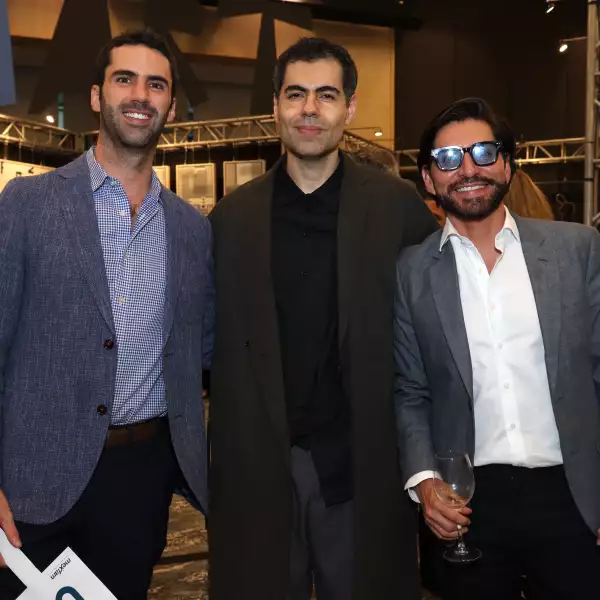 Santiago Pérez Teuffer, Armando Longoria y Alex Pineda 