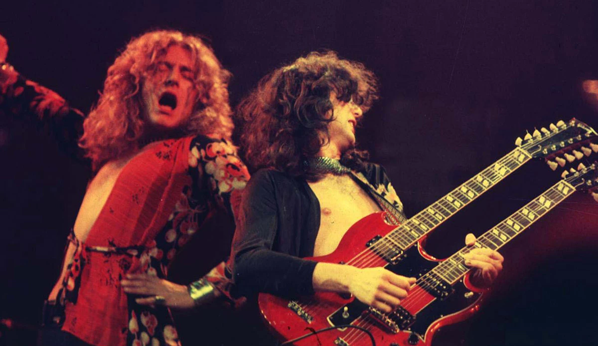 Jimmy Page y Robert Plant