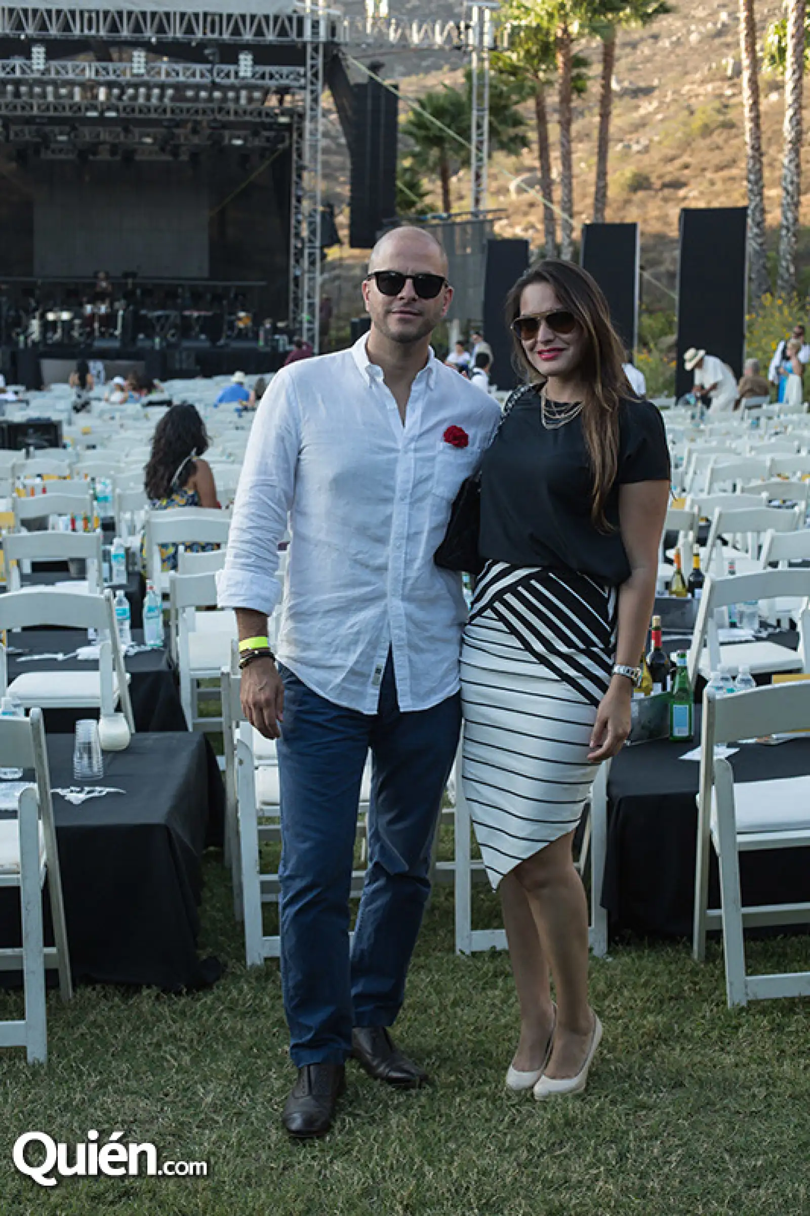 Marcel Jofroy y Mariana Riveros