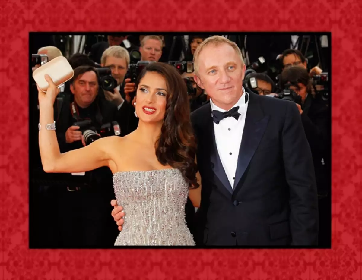 Salma y Pinault son una pareja muy atractiva y consentida en Europa.