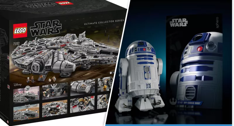 Nuevos juguetes de Star Wars.