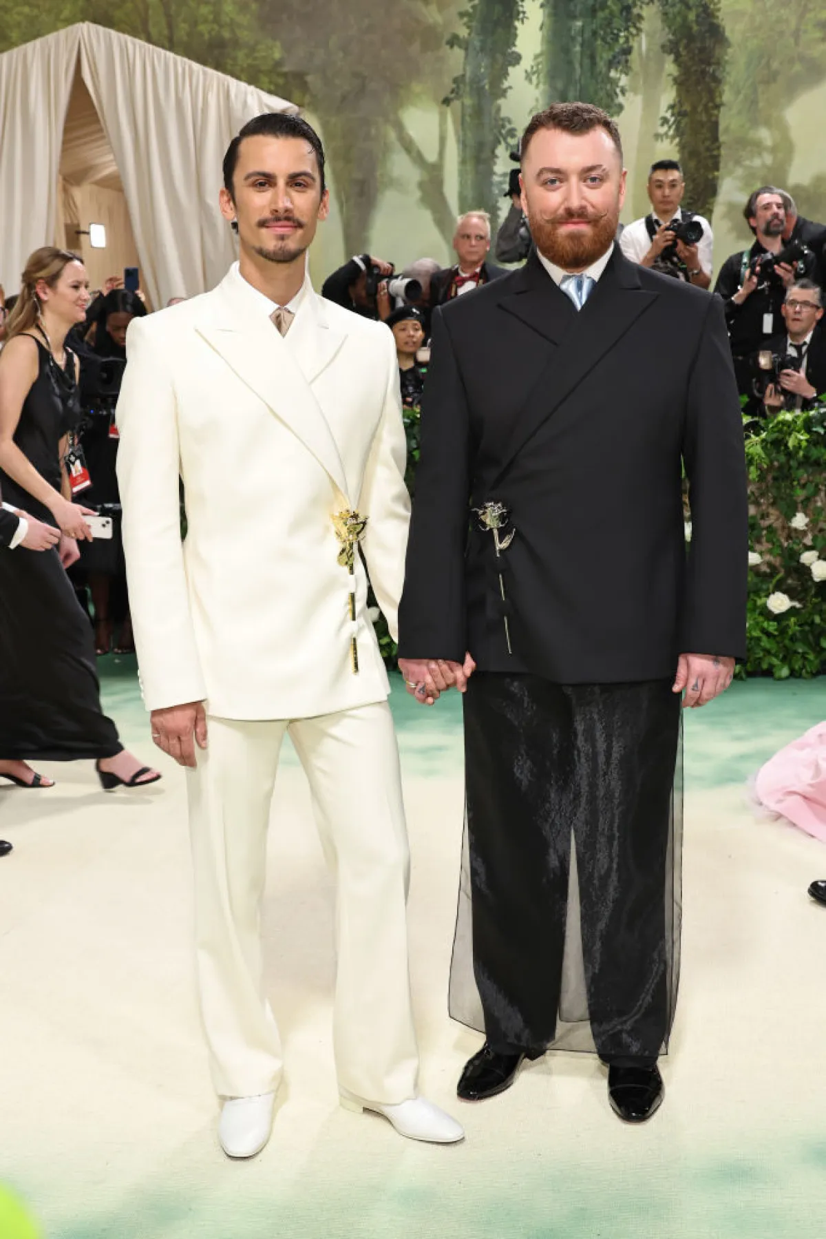 Sam Smith y Christian Cowan 
