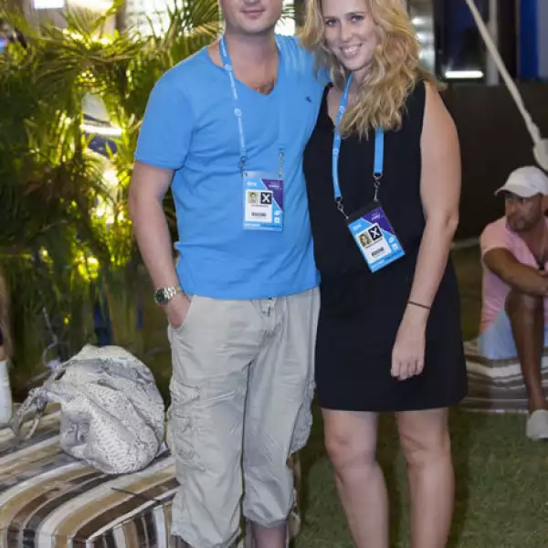 Alexis Braun y Daniela Sánchez Navarro