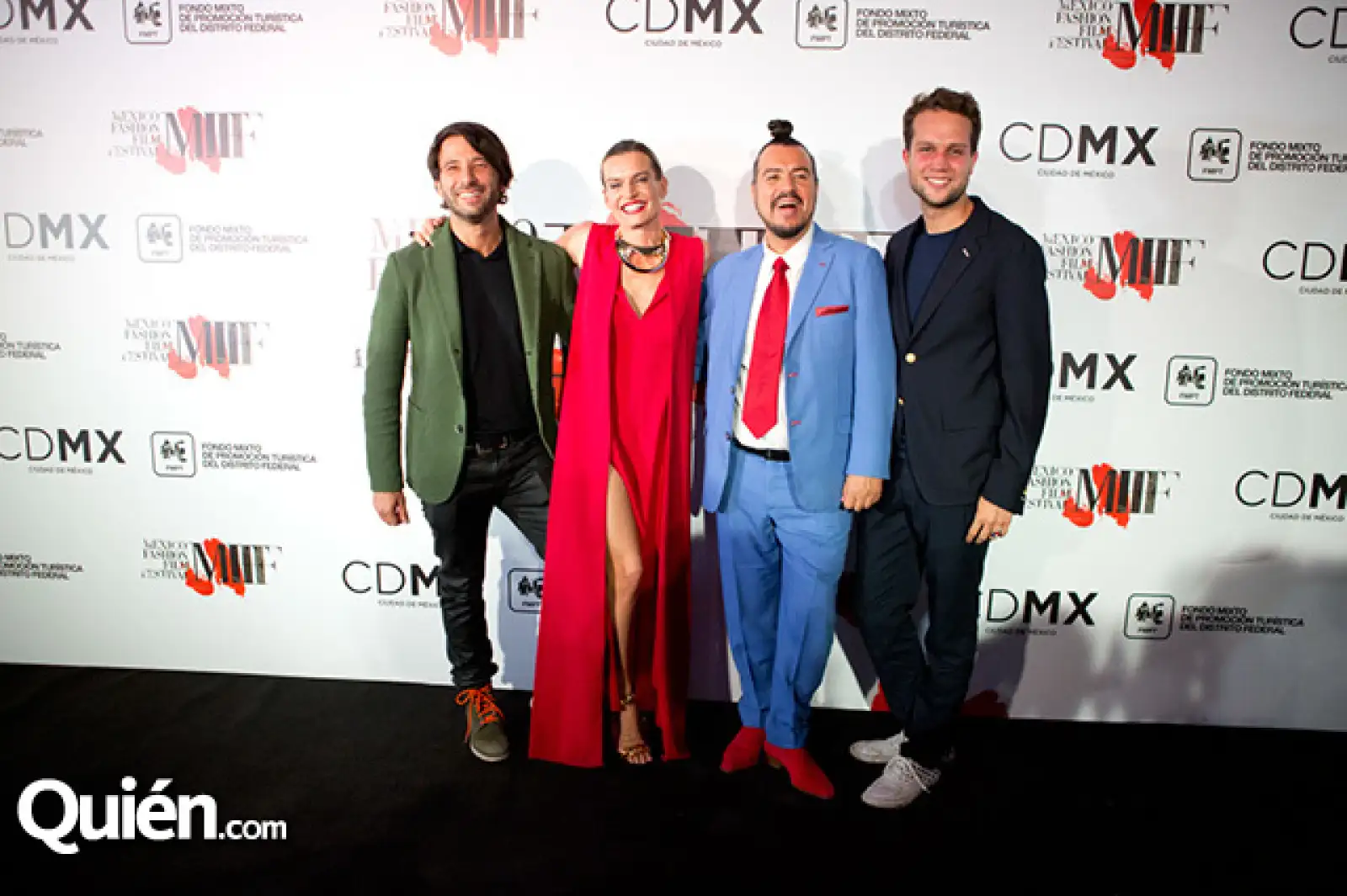 Cory Crespo, Luisa Sáenz, Jorge Mondragón y Johann Mergenthaler
