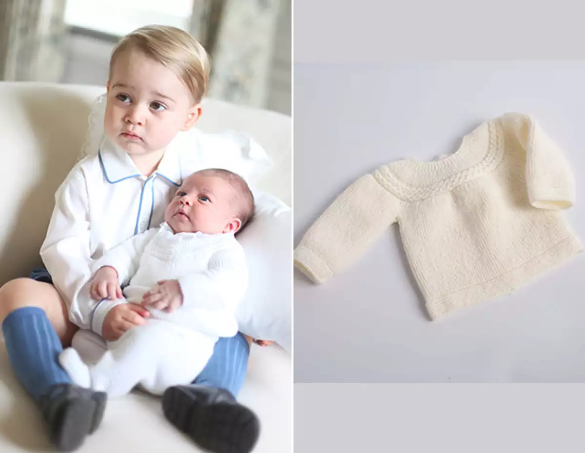 El suéter tejido es de Irulea