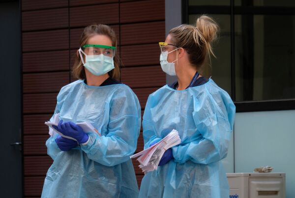 Victorians Attend Coronavirus Screening Clinics For COVID-19 Testing