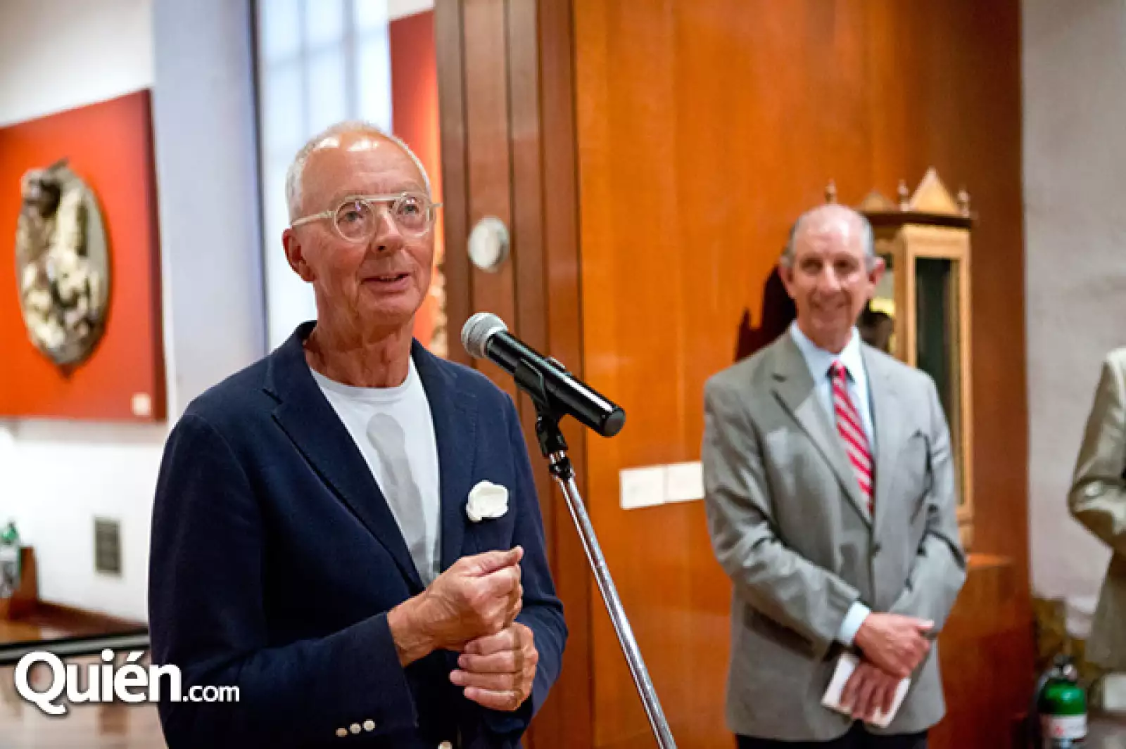 Gijs Bakker y Rogerio Casas Alatriste