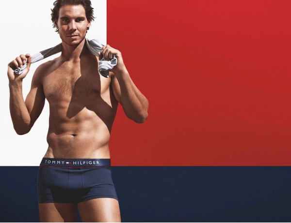 El tenista se ha convertido en la nueva imagen de Tommy Hilfiger underwear.