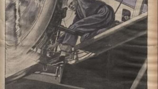 Ingenier�a aeroespacial como actividad. Cr�dito: Archivo de la Bibliot�que Nationale de France