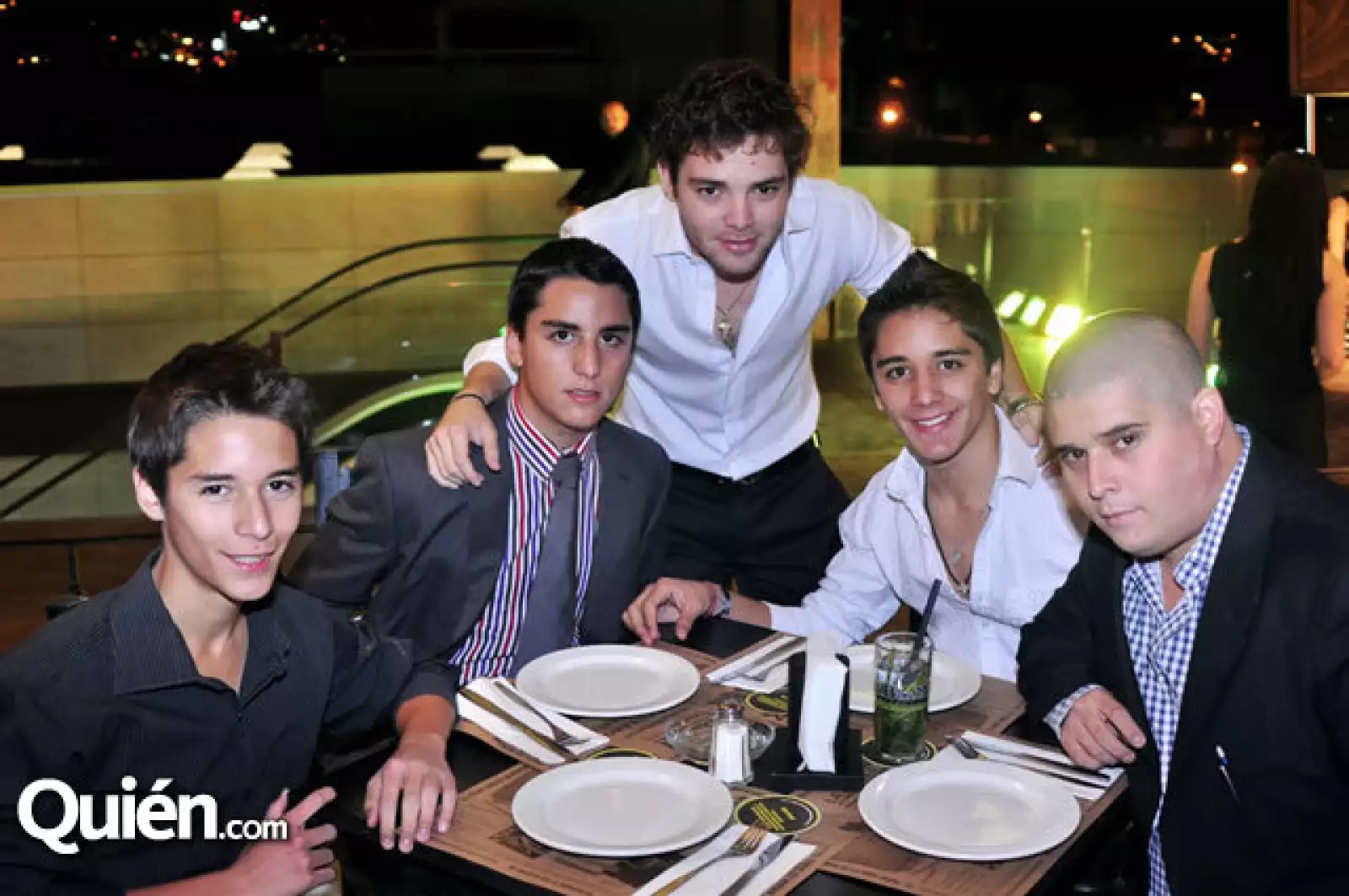 Jorge Carstensen,Carlos Carstensen,Guillemo González,Guillermo Carstensen y Fernando González