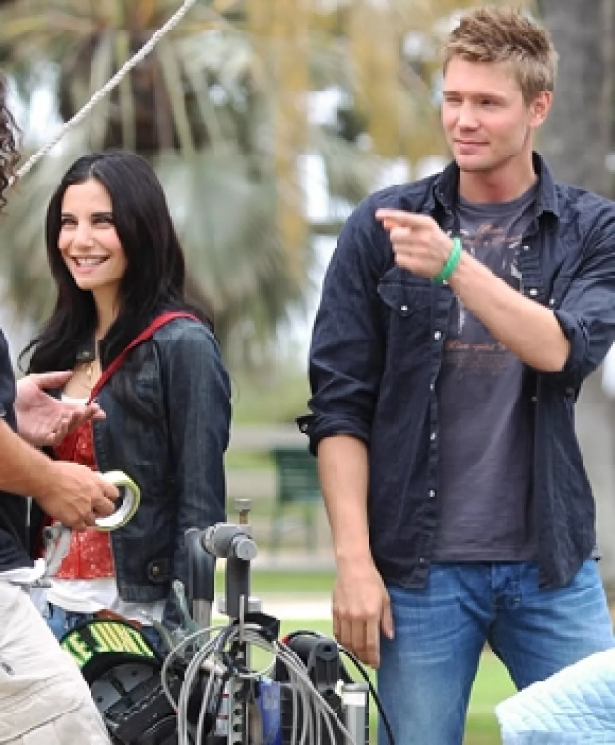 Martha y Chad se llevan muy bien tanto dentro como fuera de cámaras.
