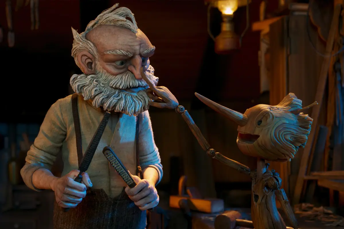 Historia original Pinocho cuento de terror Guillermo del Toro Netflix