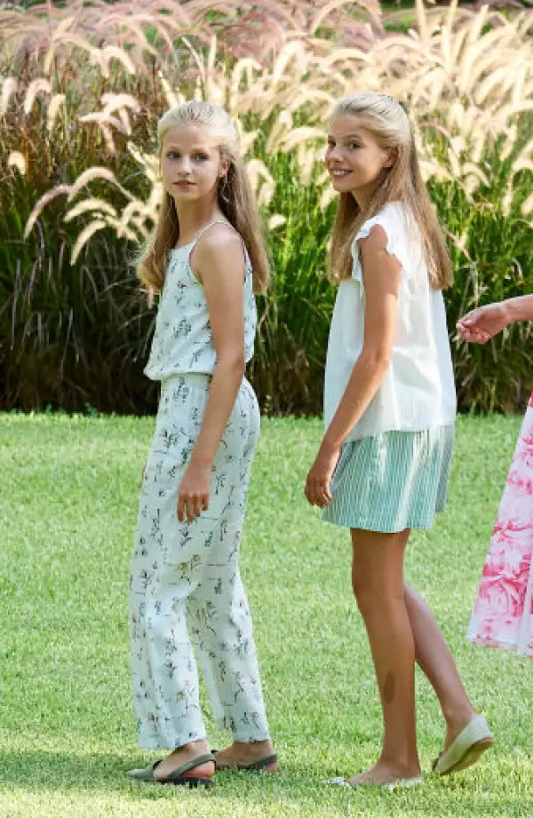 princesa Leonor y la infanta Sofía