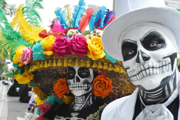 Annual Dia De Muertos Parade In Mexico