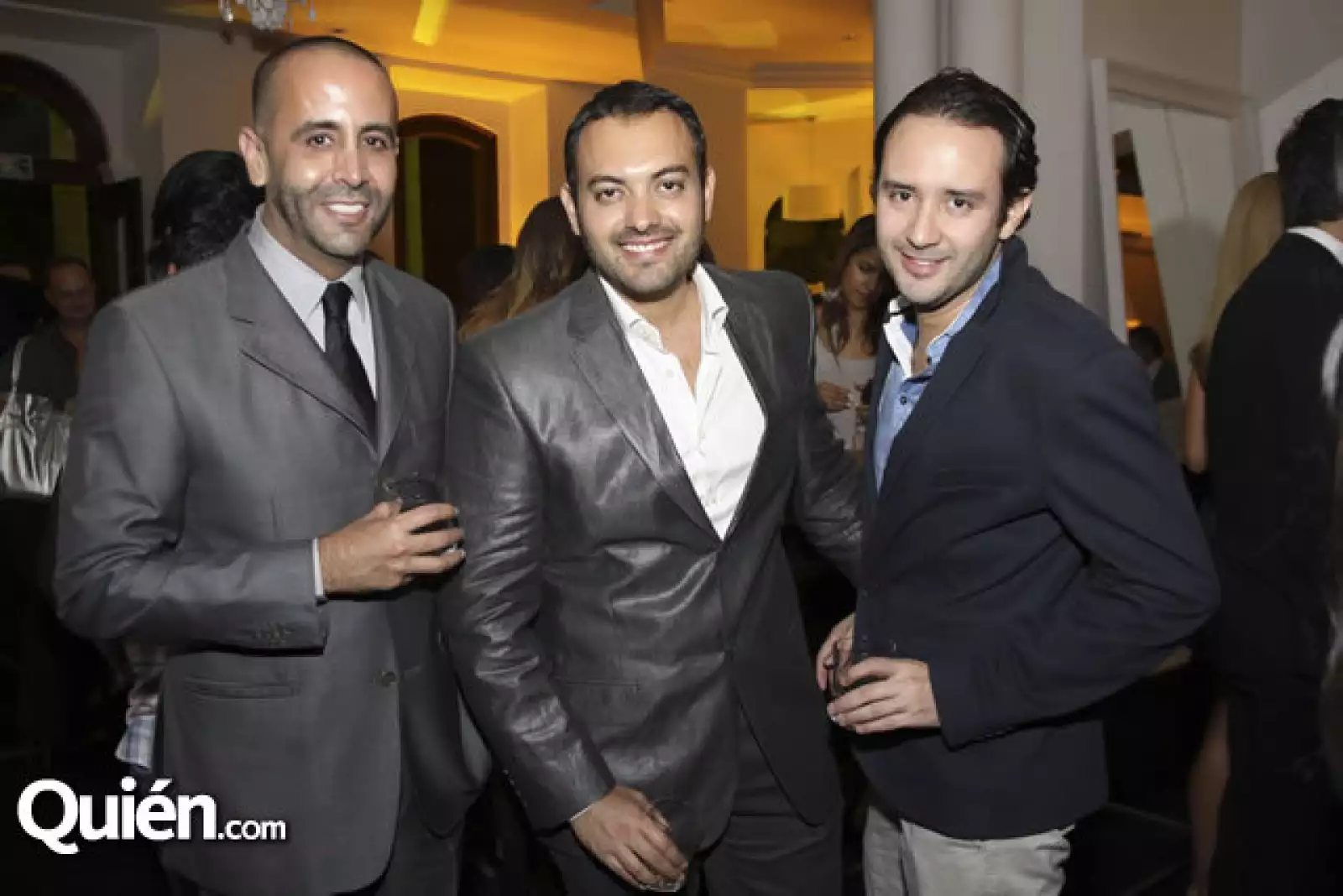 Luis Ibarra, Abel Cortés y Fernando Rodríguez