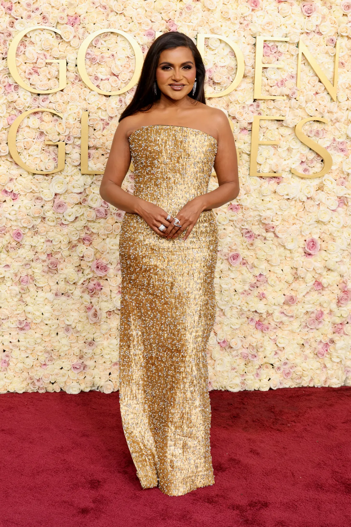 Mindy Kaling Golden Globes 