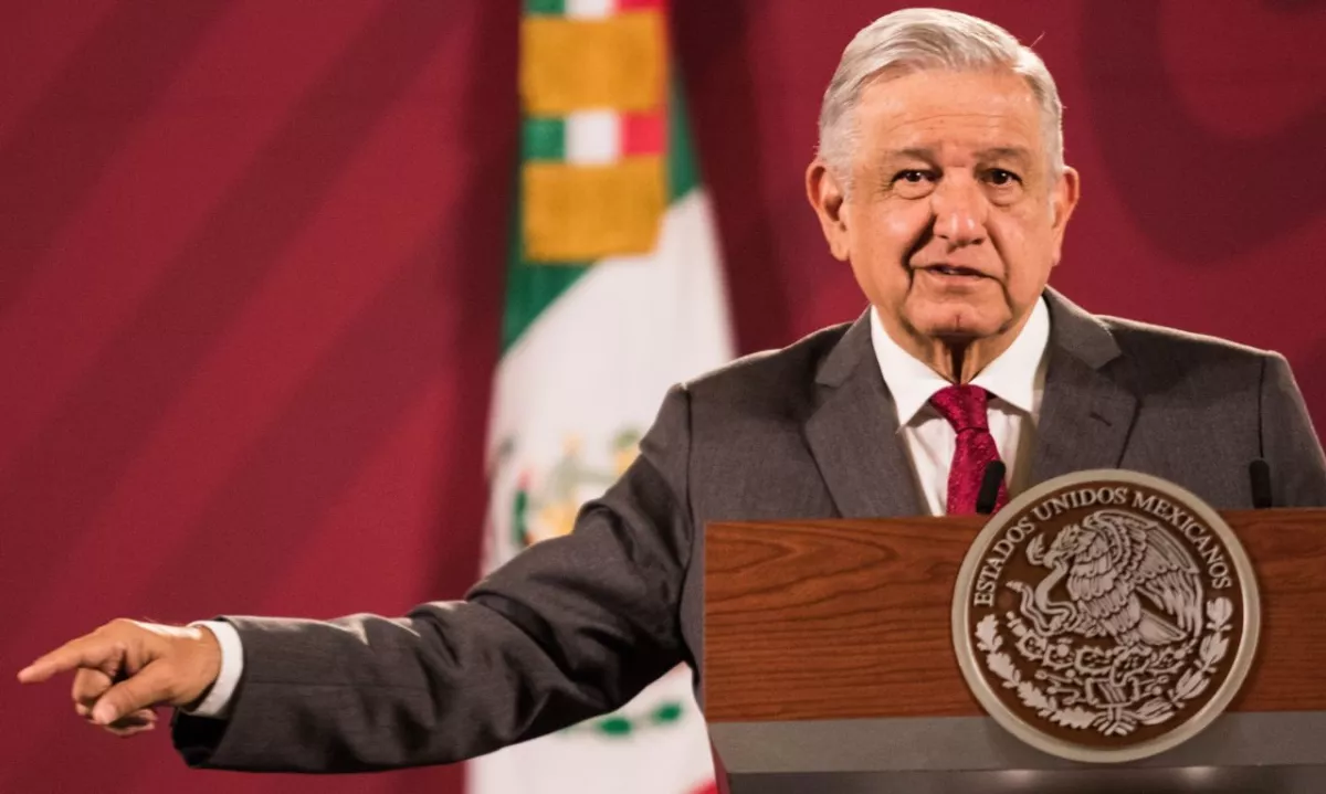 AMLO el 31 de agosto de 2020