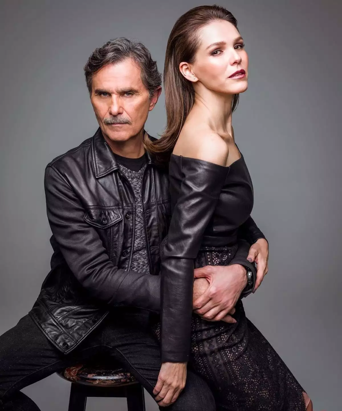 Humberto Zurita y Kika Édgar
