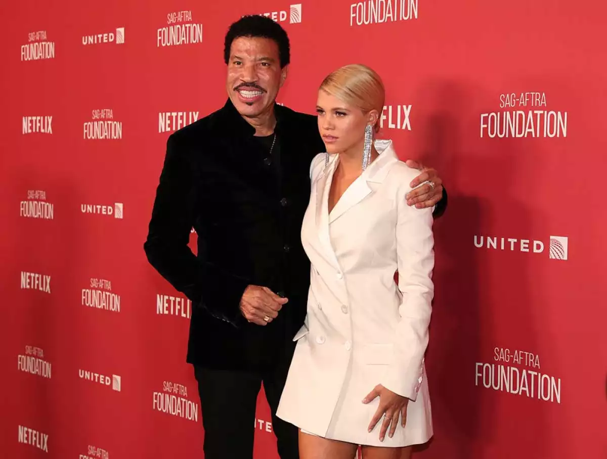 Lionel y Sofia Richie