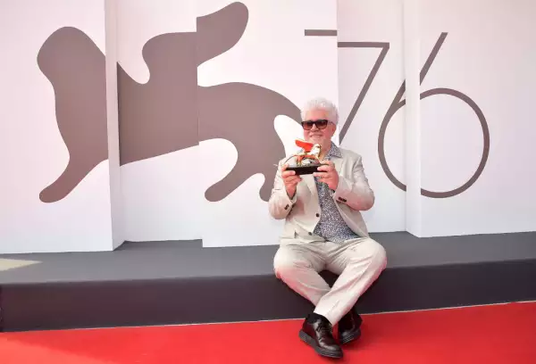 Pedro Almodovar Golden Lion Ceremony - The 76th Venice Film Festival