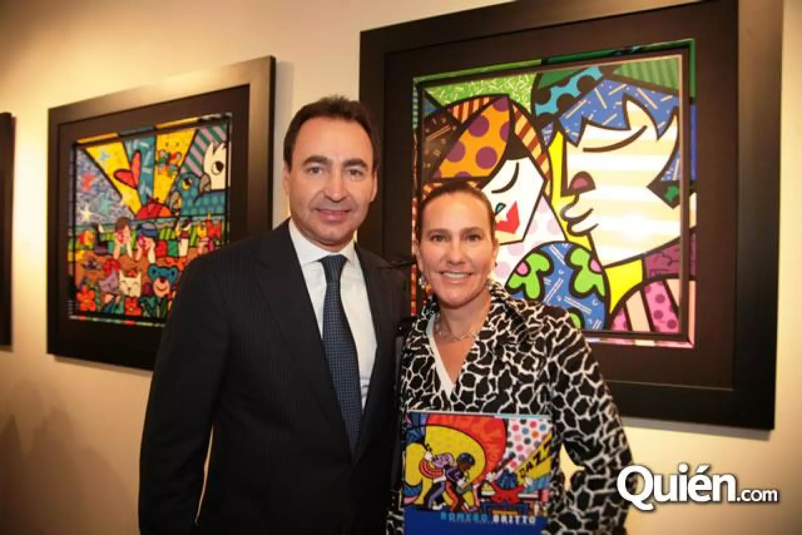 Inaguración exposicion Romero Britto