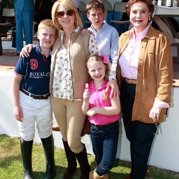 Luis Pablo,Olga Carlota,Manuel,Carlota y Olga Carlota Martínez del Río