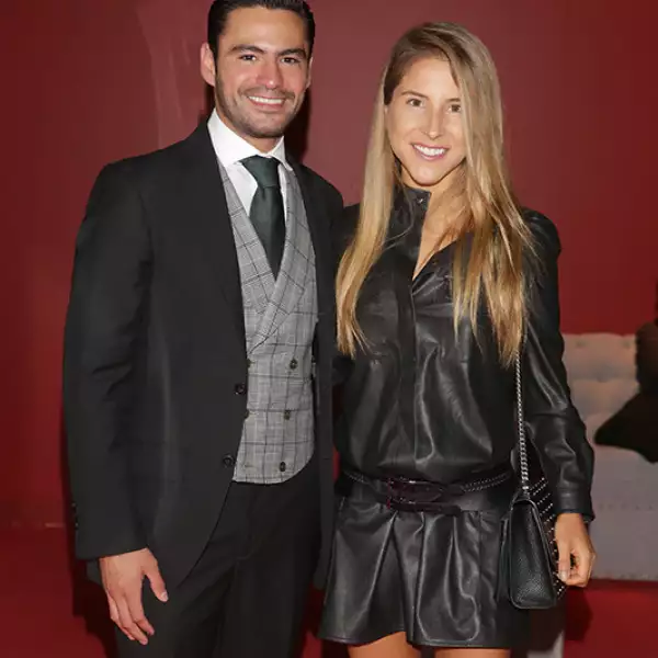 Iñaki López y Marielle Beteta