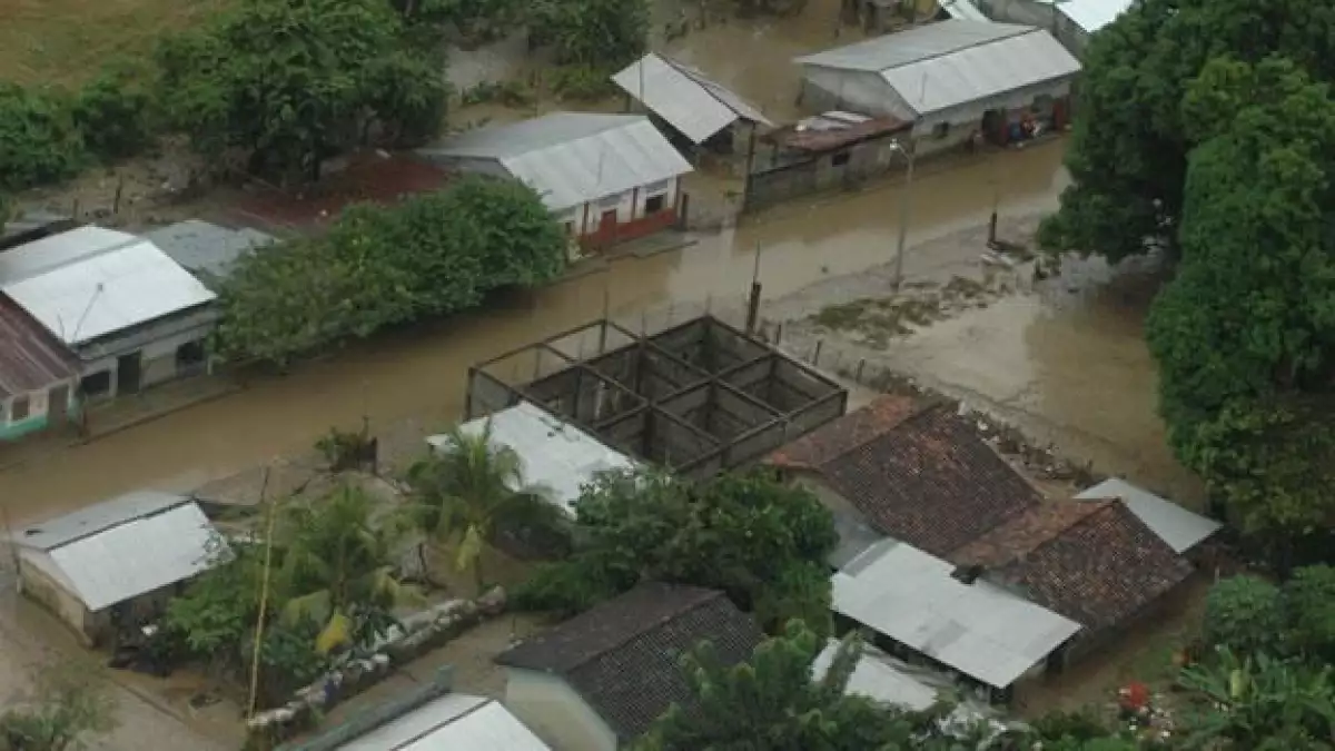 Inundaciones en Chiapas