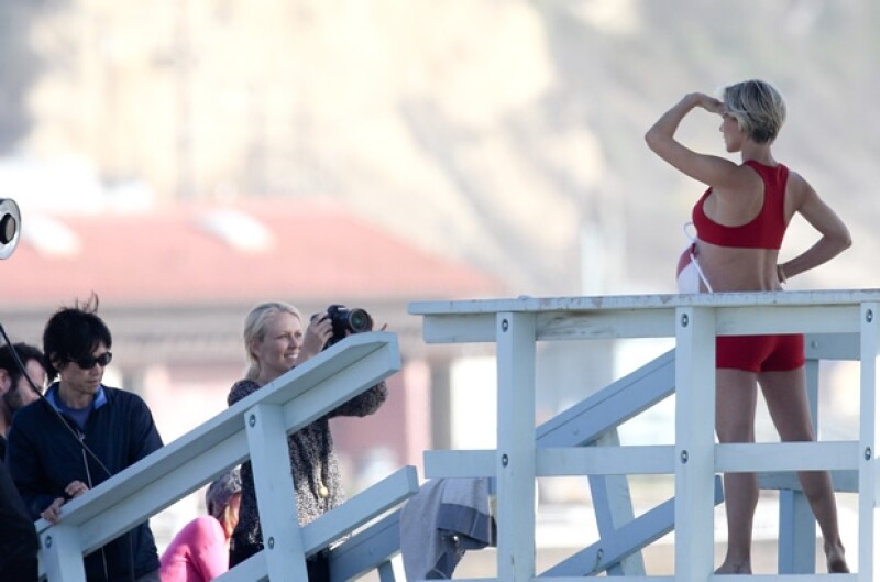 Lo más seguro es que este sea el último shooting para Elsa Pataky antes de tener a sus gemelos.
