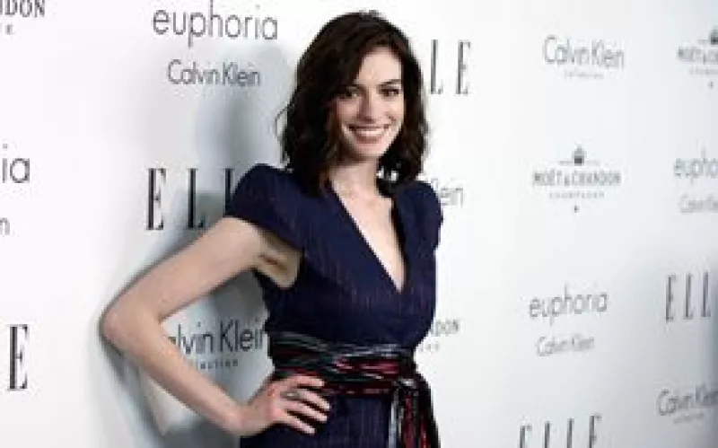 El galán de la actriz es el también actor Adam Shulman, quien la acompañó a la presentación de la película 'Rachel Getting Married', que ella protagoniza.